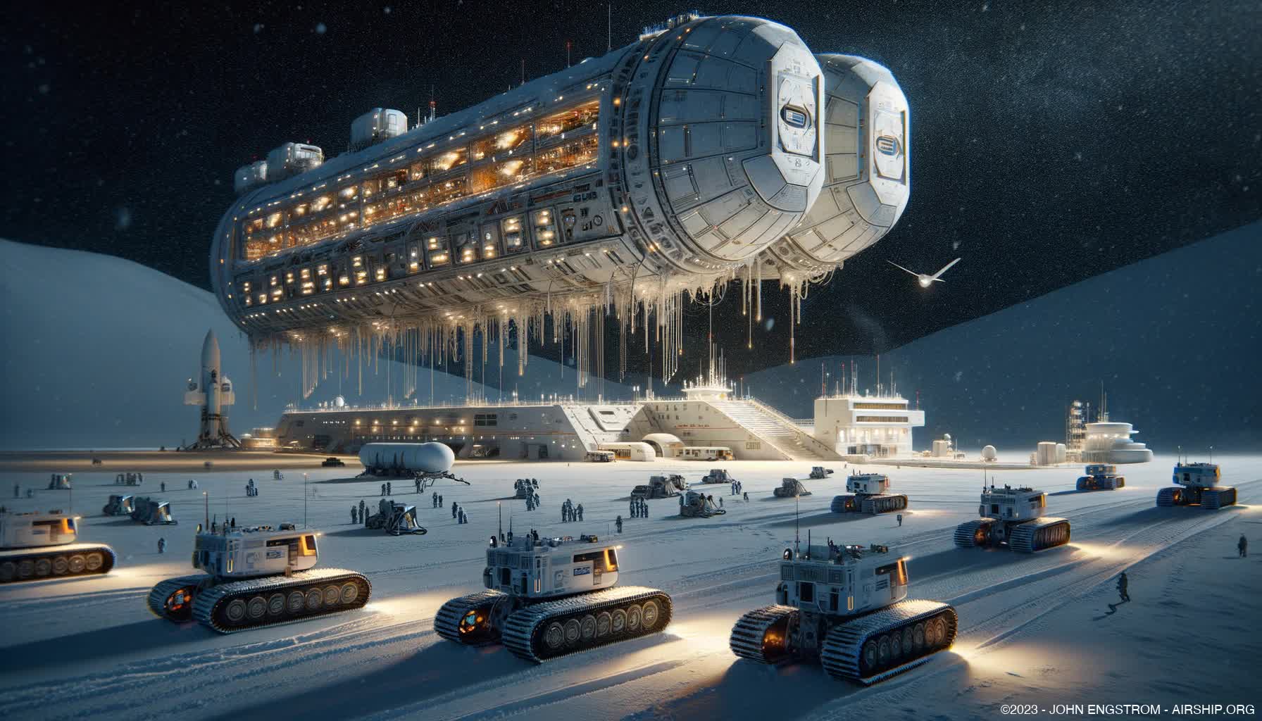 Airship-Assembled-Arctic-Research-Hotel-12
