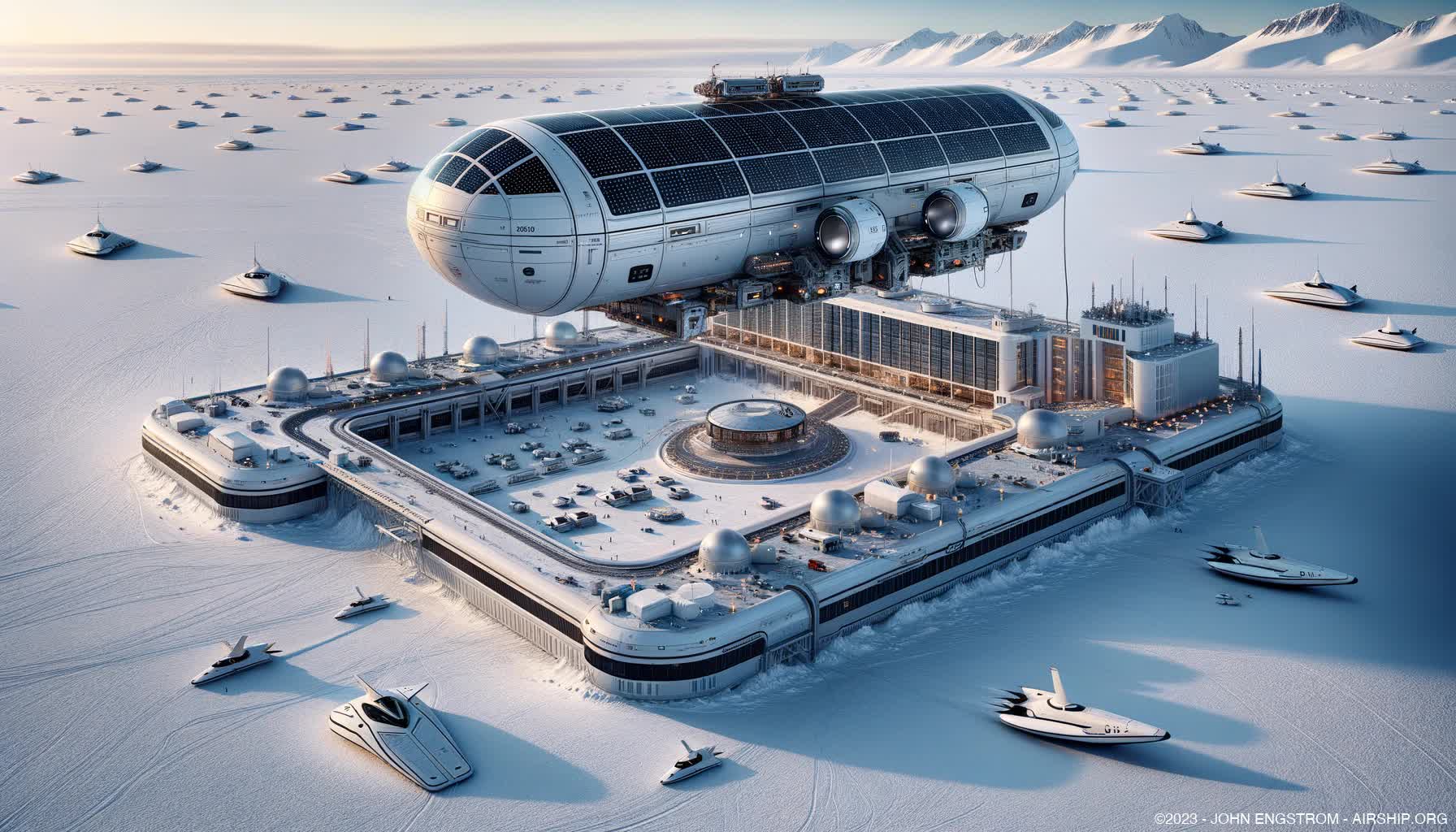 Airship-Assembled-Arctic-Research-Hotel-18
