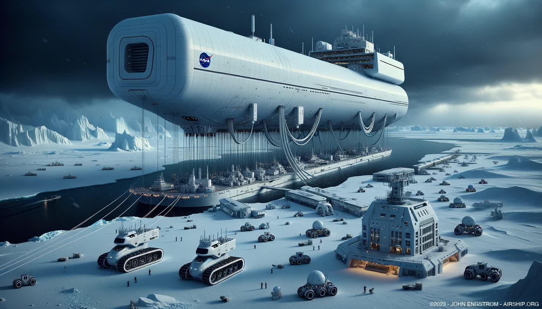 Airship-Assembled-Arctic-Research-Hotel-25