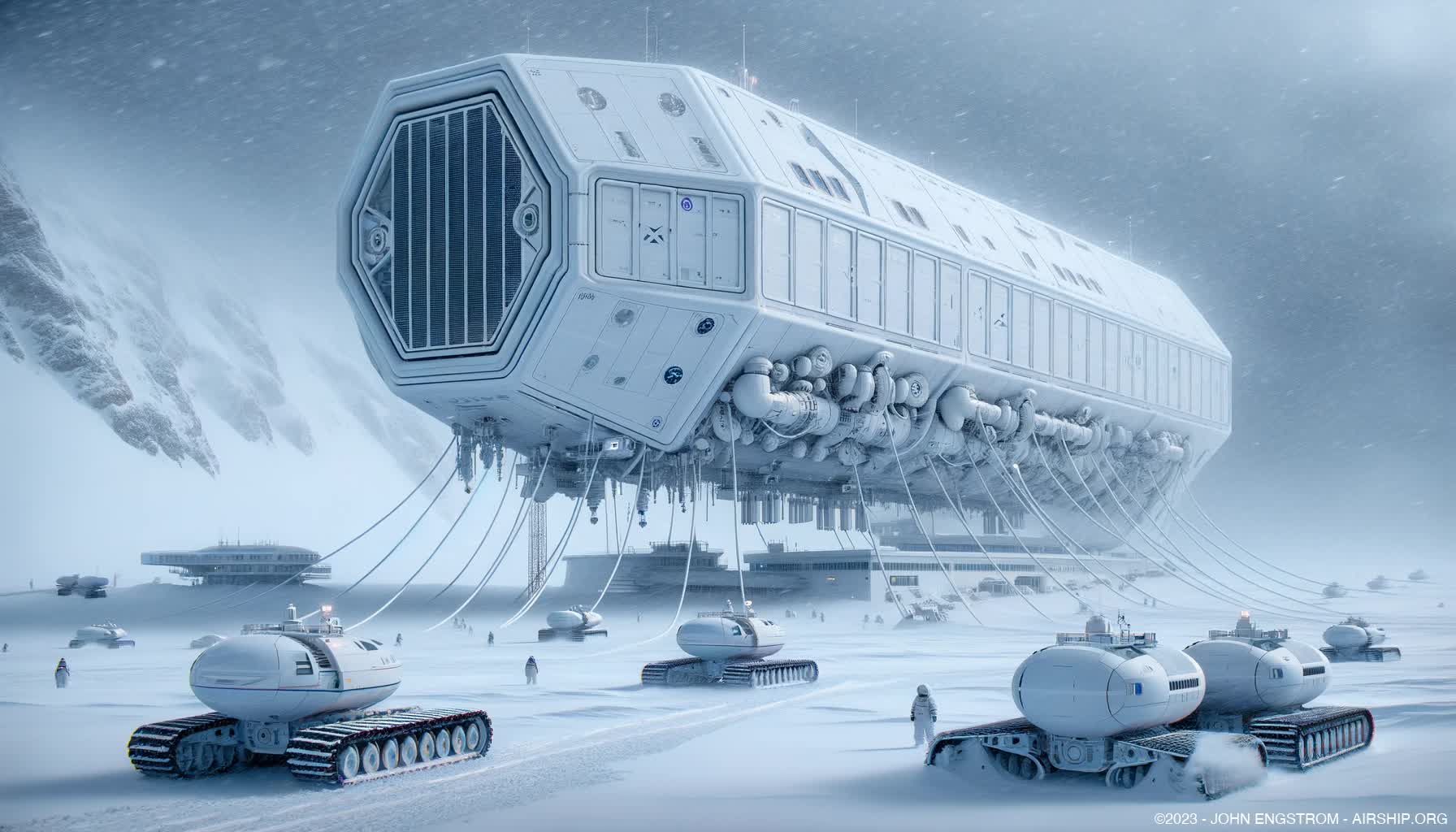 Airship-Assembled-Arctic-Research-Hotel-26