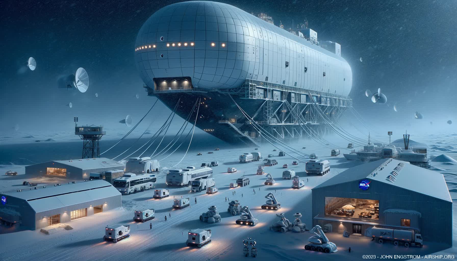 Airship-Assembled-Arctic-Research-Hotel-29