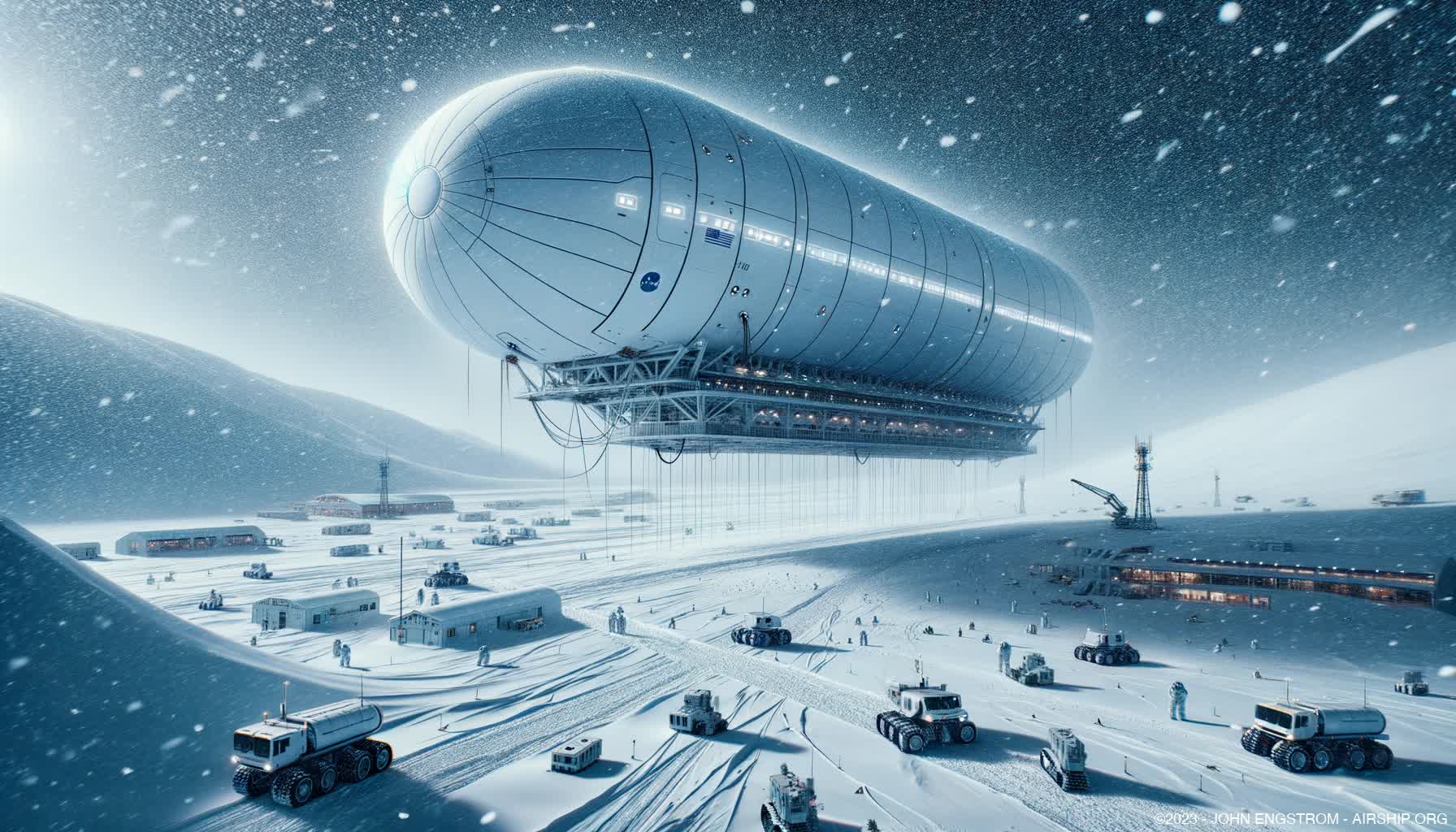 Airship-Assembled-Arctic-Research-Hotel-35