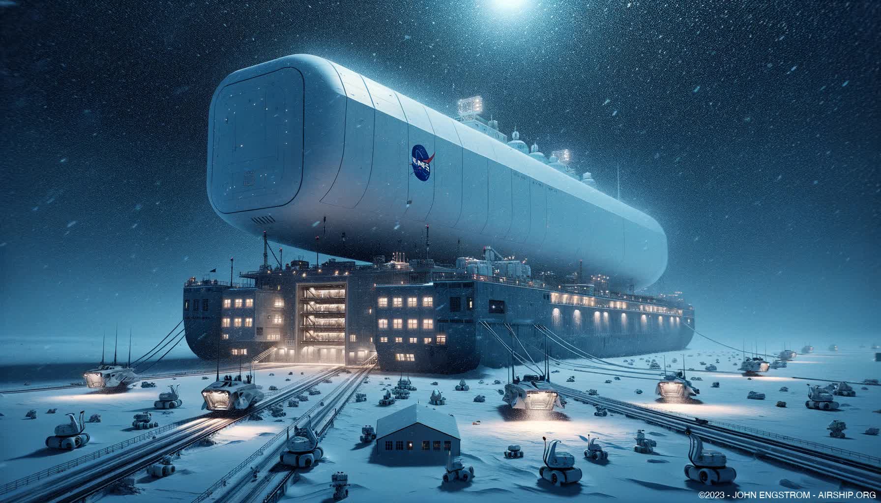 Airship-Assembled-Arctic-Research-Hotel-41