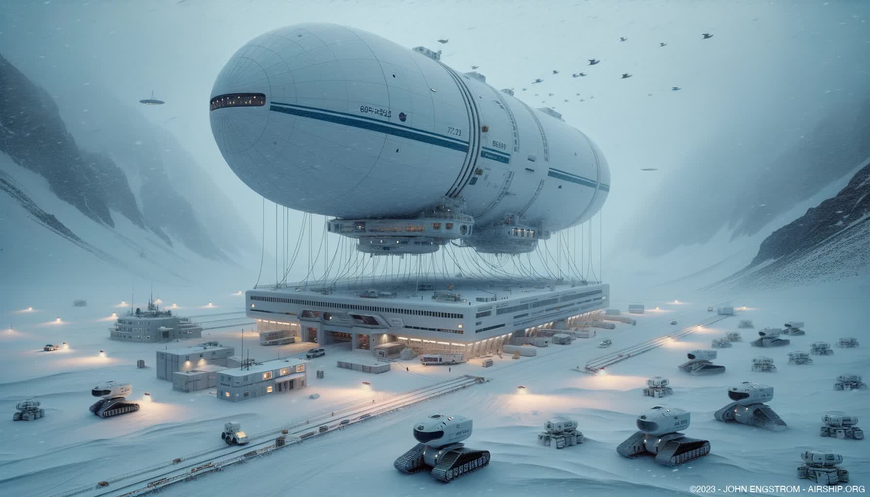 Airship-Assembled-Arctic-Research-Hotel-53