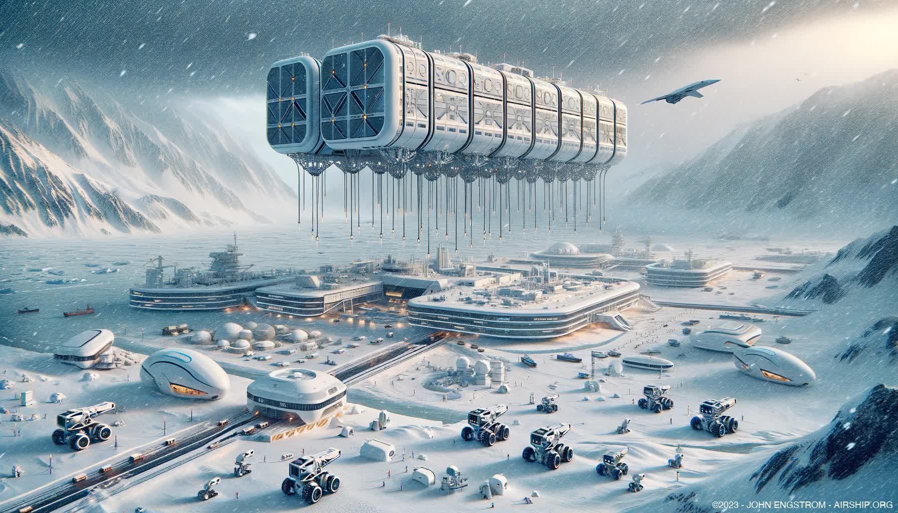 Airship-Assembled-Arctic-Research-Hotel-61