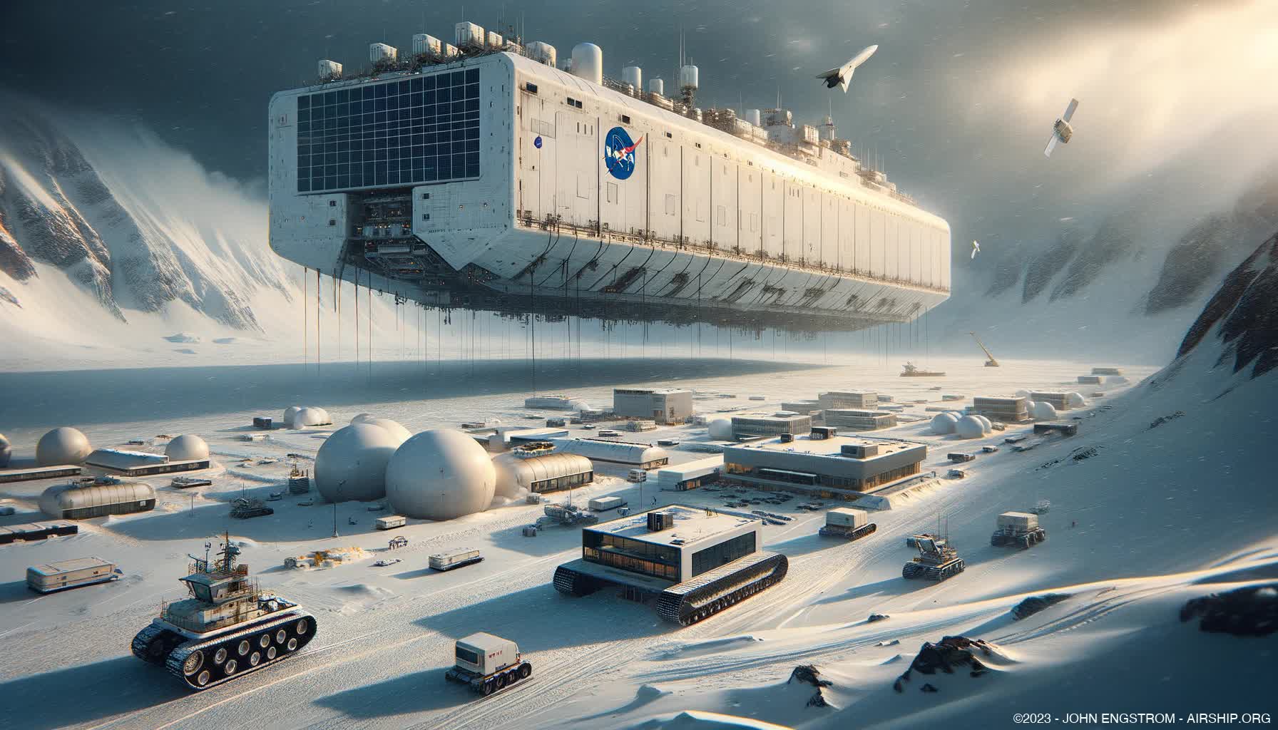 Airship-Assembled-Arctic-Research-Hotel-69