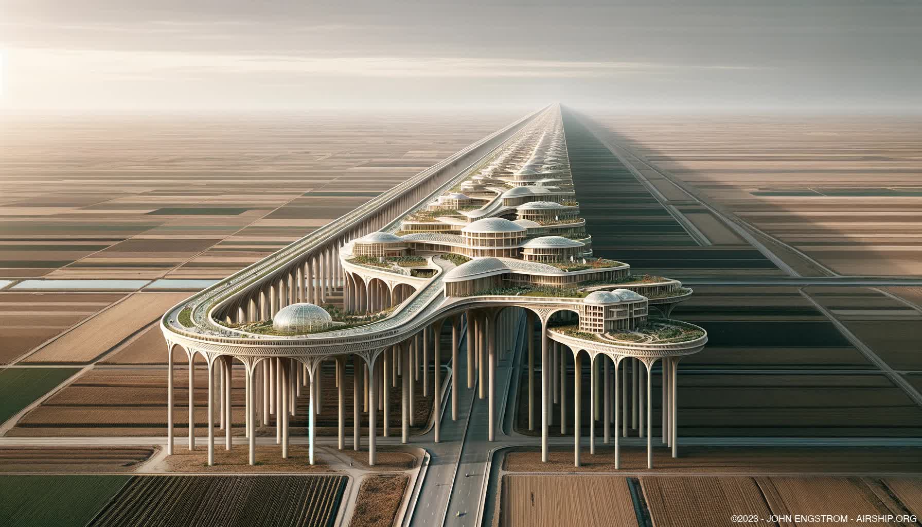 Airship-Assembled-Elevated-Linear-Cities-106