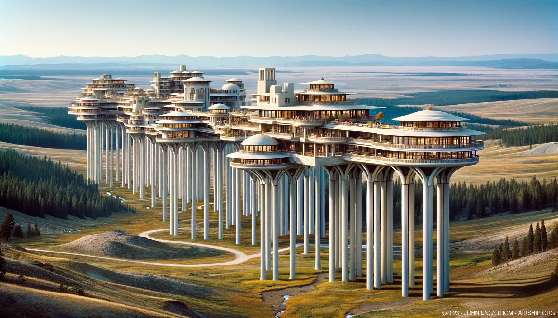 Airship-Assembled-Elevated-Linear-Cities-108