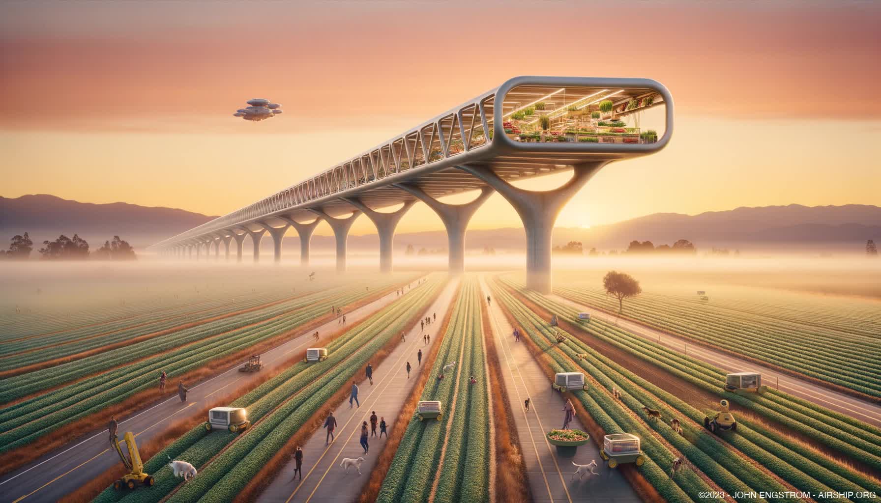 Airship-Assembled-Elevated-Linear-Cities-111