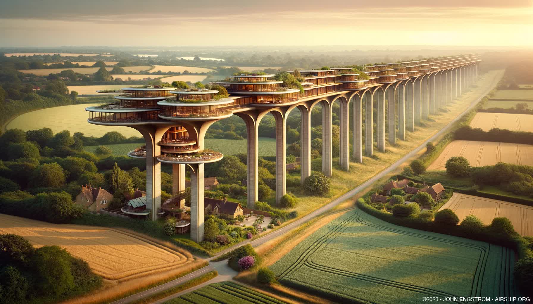 Airship-Assembled-Elevated-Linear-Cities-169