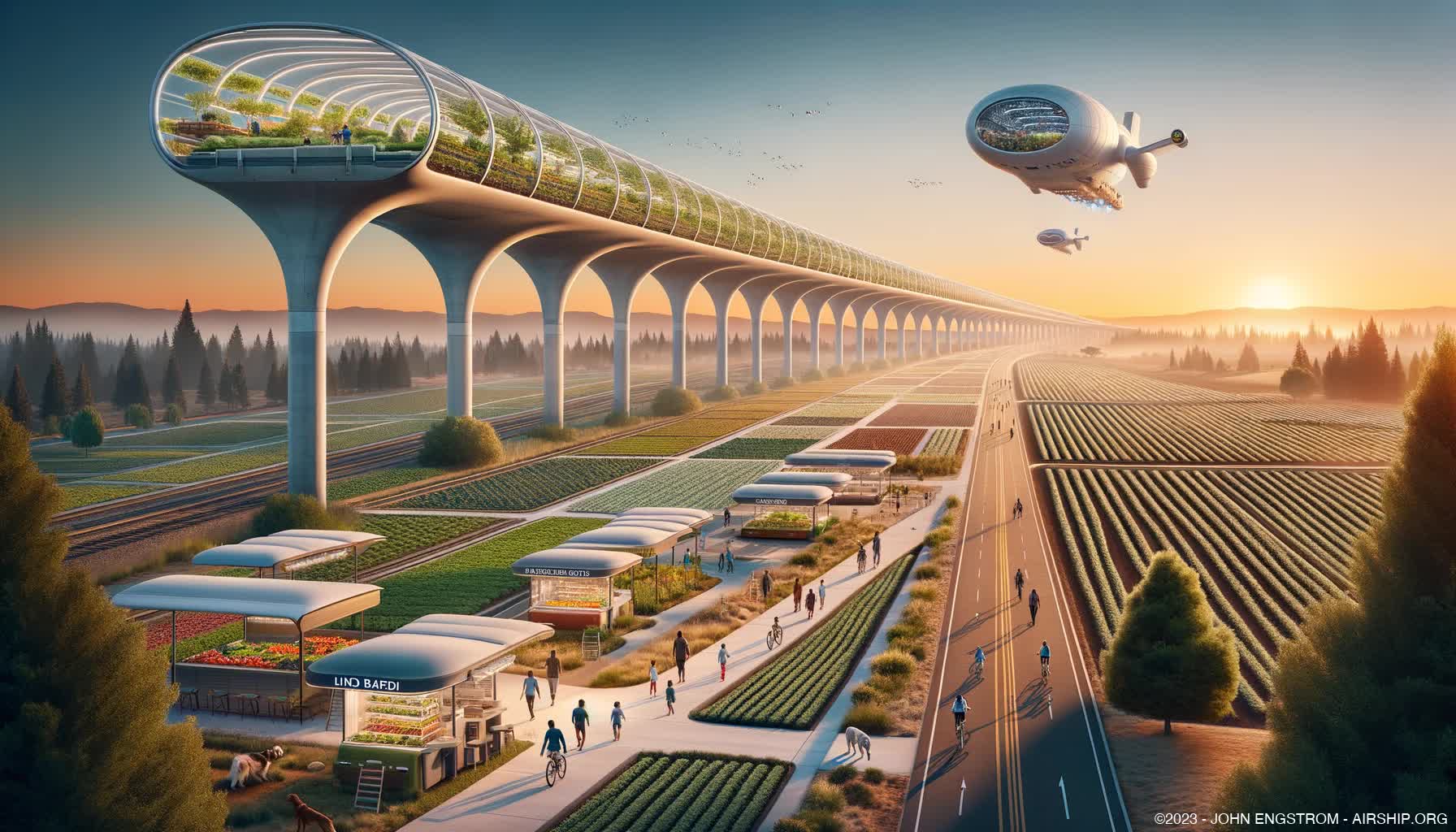 Airship-Assembled-Elevated-Linear-Cities-4