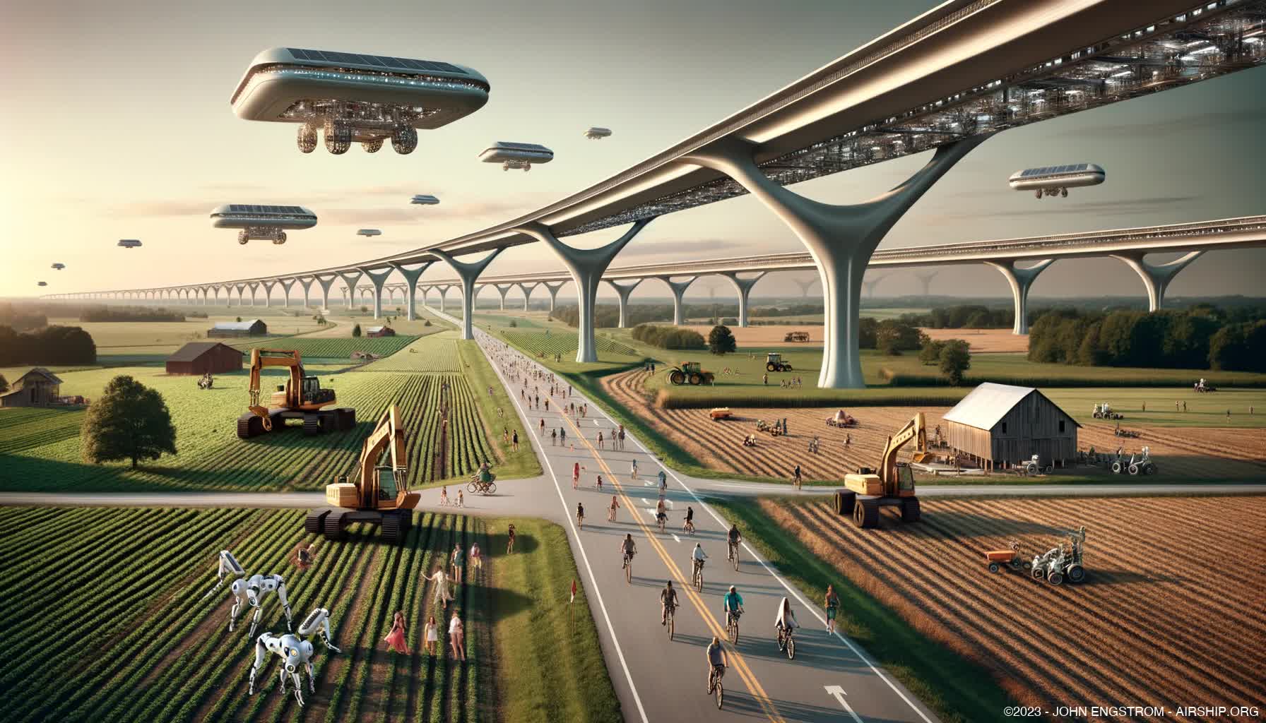 Airship-Assembled-Elevated-Linear-Cities-77