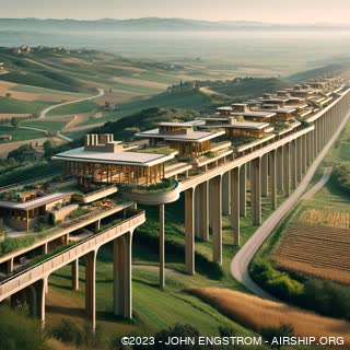 Airship-Assembled-Elevated-Linear-Cities-172