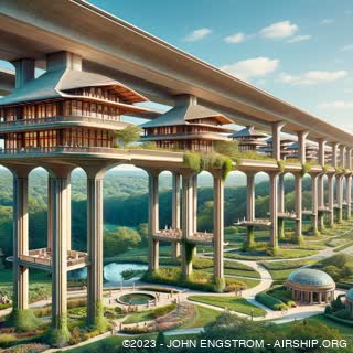 Airship-Assembled-Elevated-Linear-Cities-203