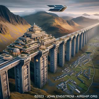 Airship-Assembled-Elevated-Linear-Cities-235