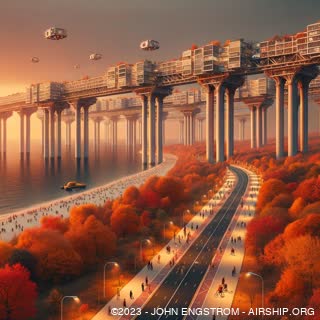 Airship-Assembled-Elevated-Linear-Cities-243