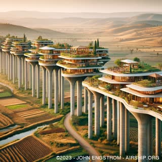 Airship-Assembled-Elevated-Linear-Cities-247